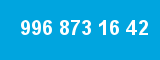 996 873 16 42